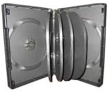 1 X CD DVD/Blu Ray 33mm Black DVD 10 Way Case for 10 Disc