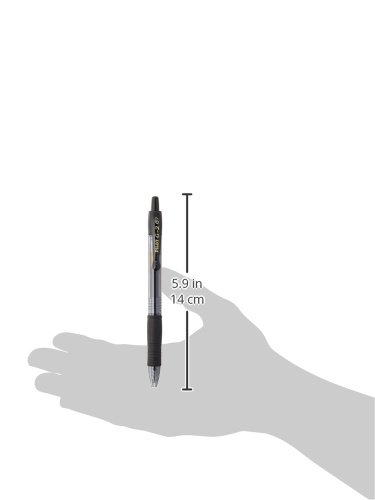 Bolígrafo Gel Pilot Retráctil Punta Fina Negro miniatura 2