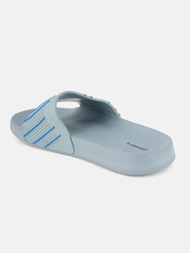 Image of Men & Boys Lines Patterned Sliders | Soft EVA Flip Flops & Slippers