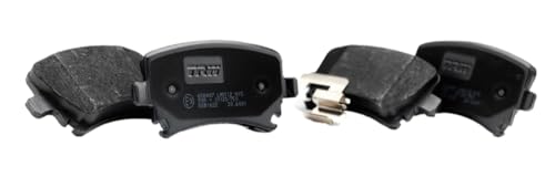 TRW Plaquettes de freins Avant avec indicateur d'usure Épaisseur 17,6mm GDB4605 Compatible avec FIAT Freemont 345, JEEP WRANGLER III JK, CHRYSLER GRAND...