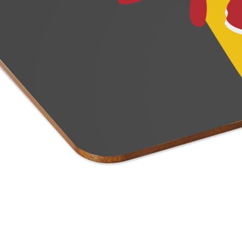 Sets de table antidérapants en liège noir anti-rayures pour grand format - 4