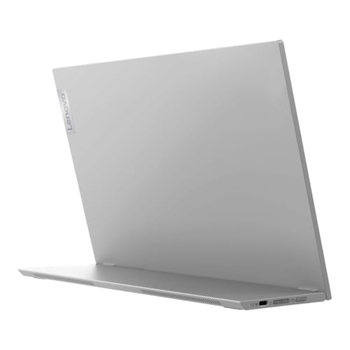 Image of Lenovo L15 Portable Monitor, 15.6 inch Display, Full HD Resolution, IPS Panel, 250 nits Brightness, 60Hz Refresh Rate, USB-C Ports, Height-Adjustable Stand, Flicker-Free Technology, Grey