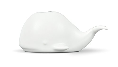 Fred 5229116 Fancy Ceramic Mini Air Plant/Succulent Holder, Whale, 3.5 x 1.57 x 1.6 inches - Image 2