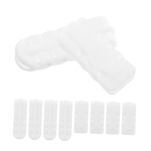 Alipis 10pcs Vacuum Sealing Clips Small Food Bag Sealer Clips for Airtight Compression Packing for Vegetables Snacks Organizing Storage