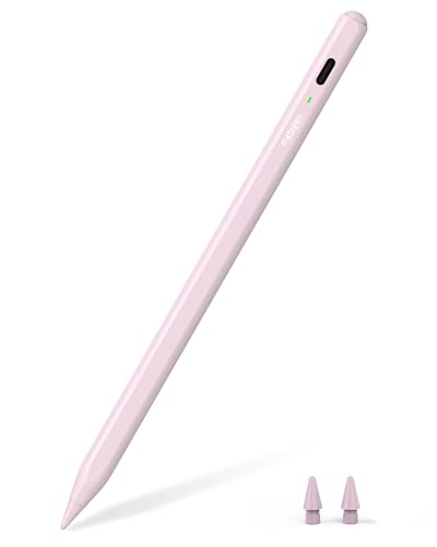 Image of Metapen Pencil Air8 for iPad 2018-2026, 10 Min Faster Charge, Palm Rejection Stylus Pen for iPad a16 /11 /10 /9 /8 /7 /6th Gen, Pro 12.9 /11 /13-inch M4 /M5, Air 3 /4 /5 /M2 /M3 /M4, Mini 5 /6th, Pink