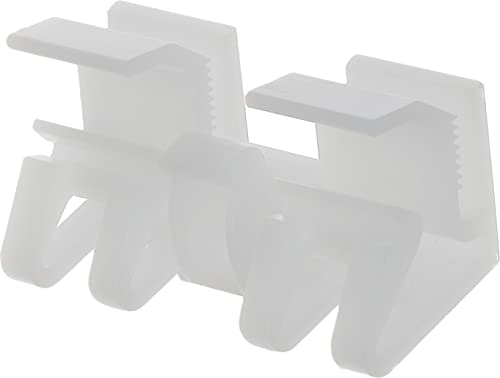 Restagraf Fixations Agrafe De Moulure Pour Aile - Compatible MINI CABRIOLET R52, CABRIOLET R57, CLUBMAN R55, COUPE R58, MINI R50, MINI R53, MINI R56, ROADSTER R59 - Réf. 130039 - Sachet De 12