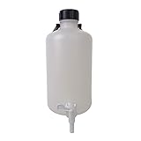 👩‍🔬 EL PACK INCLUYE - 1 bidón de forma cilíndrica con grifo y tapón de rosca, de 5 L (= 5000 ml)