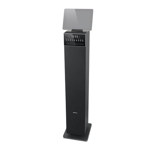 BMI Enceinte Colonne HiFi - Muse M-1350BTC - 180W - USB Bluetooth CD Radio FM Entrées AUX RCA/Jack - Réveil - Télécommande M-1350BTC