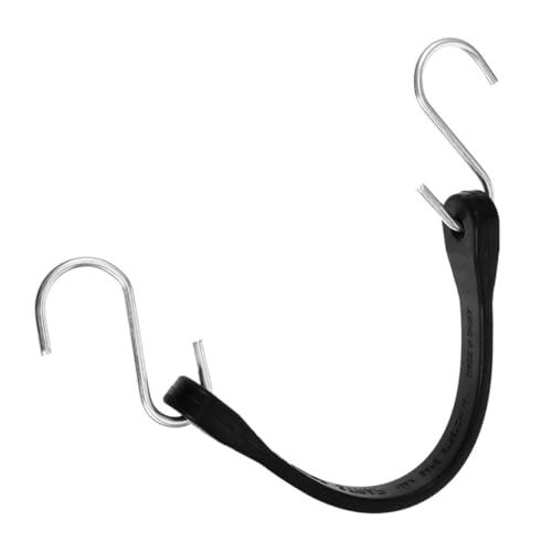 EPIGEIST Correa Elástica de Goma con Ganchos para Sujeción Segura de Cargas Coches Camiones y Vehículos Recreativos Resistente y Fácil de Instalar y Quitar