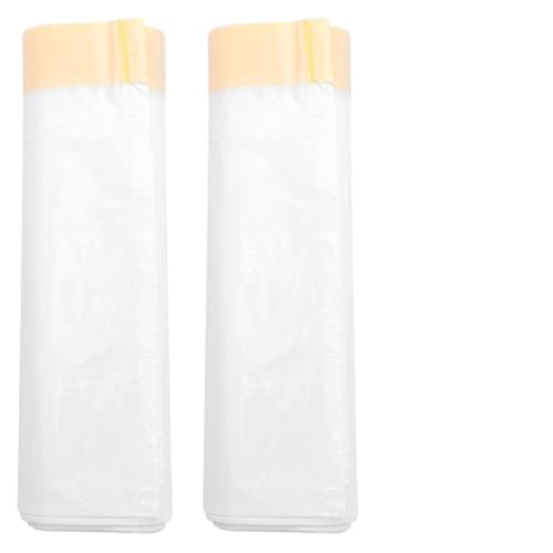 Totority 2Rolls Extra Thick Cat Litter Box Liners with Drawstring for Easy Cleanup Durable Cat Waste Bags for Indoor Pans