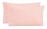 Iride by Perlarara, Set 2 Kissenbezüge für Kinderwiege, Kinderbett, 100% reine Baumwolle, cm 40 x 60, waschbar Rosa