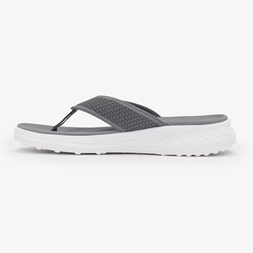 Image of Red Tape Thong Casual Sandals for Men in Dark Grey | Casual Sandals
