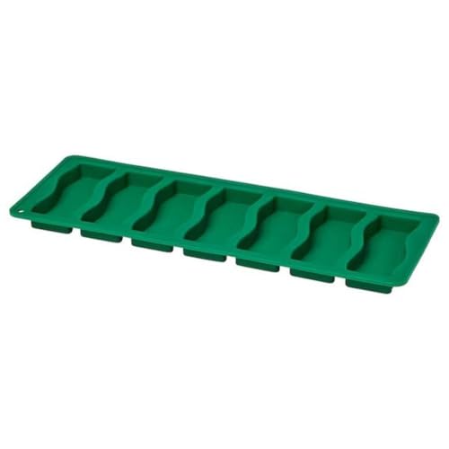 Ikea TABBERAS Silicone Baking Mould, 35 x 12 cm, Green