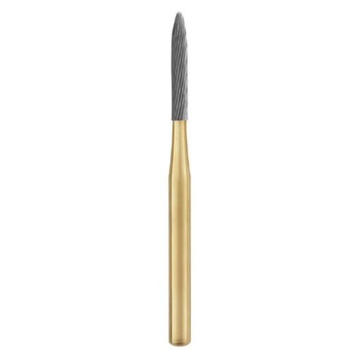 SS White 14391-5 FG 12-Blade 48L-012 Flame Shaped Trimming & Finishing Carbide Burs 5/Pk