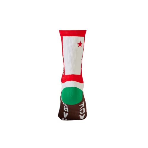 O'NEAL mens Mtb Performance Sock California Red/White/Brown3