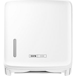 CWS | Faltpapierspender PureLine | für 300 Tücher | weiß