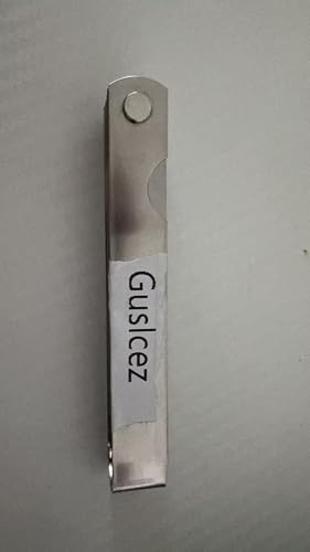 Guslcez Stainless Steel Feeler Gauge 32-Blade 0.04-0.88 mm (0.0015-0.035 Inch) Precision Gap Measuring Tool for Valve Adjustment, Spark Plug Gap, Dual Marked Metric and Imperial Measuring Tools