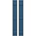 Ekena Millwork ARW401BB207X35HBH Americraft Two 3 Exterior Real Wood Joined Board-n-Batten Shutters (Per Pair), 7"W x 35"H, Sojourn Blue