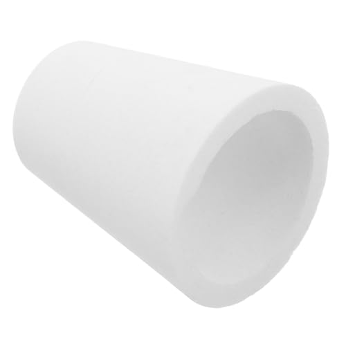 HOMSFOU High Purity Quartz Crucible for Casting Durable Melting Mold for Laboratory Analysis High Temperature Tolerance for Refining and Smelting Applications Capacity