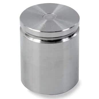 Troemner Test Weight 3 Lb Class F with Traceable Certificate, Cyl Indrical with Groove