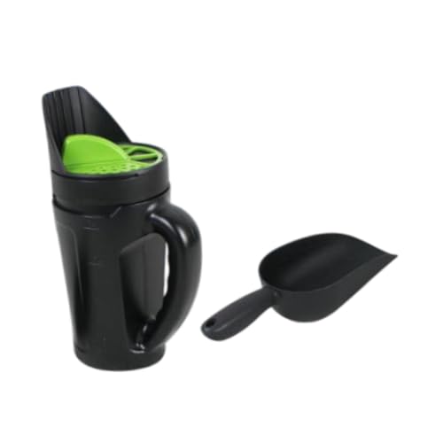 Hand Spreader Shaker con pala para jardinería miniatura 7