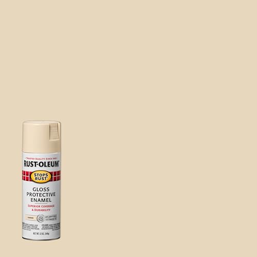 Image of Rust-Oleum 7770830-6PK Stops Rust Spray Paint, 12 oz, Gloss Almond, 6 Pack