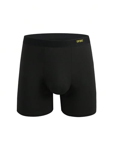 WDIRARA Men's 5 Pieces Letter Graphic Print Swim Trunks Mid Rise Beach Board Shorts3