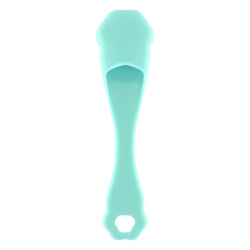 Cepillo de dientes para perro, limpieza de dientes de gato, cepillo de silicona para dedos, material de alimenticio, diseño en forma de pata, 1 tamaño para todos, rendimiento duradero, material