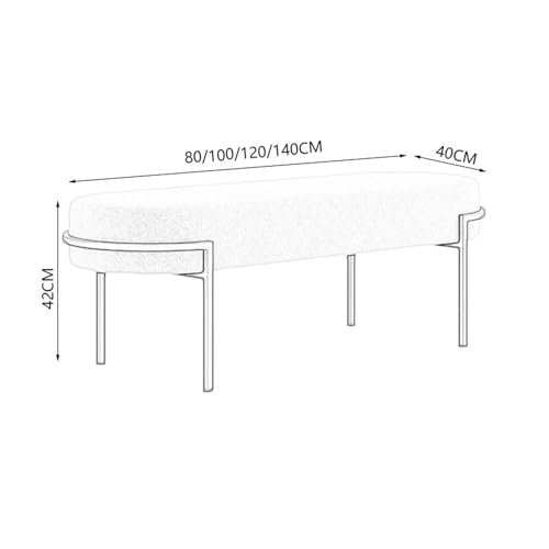 Banc de chambre raffinement bout de lit et penderie d'exception - 3