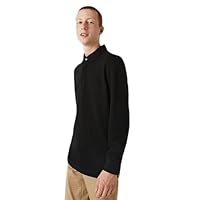 Lacoste Men's Long-Sleeve Paris Polo Black, 2