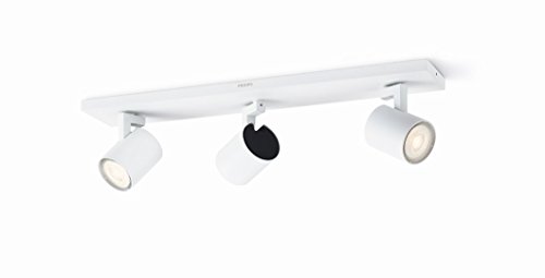 Philips LED Runner, Lampadario a Faretti, 3 Punti Luce, Attacco GU10, 3x3.5W, Bianco