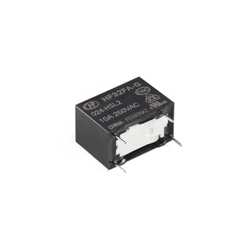 Relé de potencia HF32FA-G de 12 V indispensable para proyectos de domótica residencial