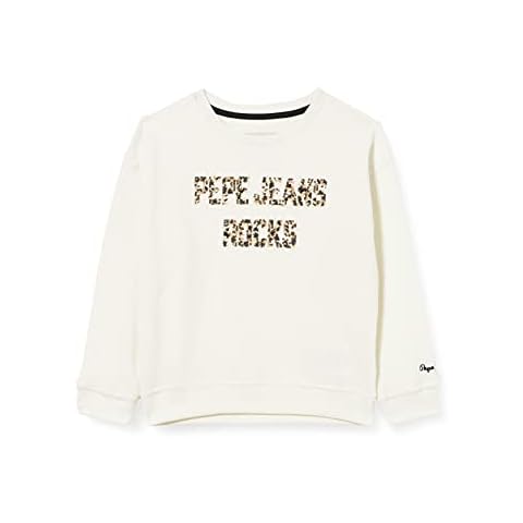 Pepe Jeans Boys' White Erika Sweater Cover