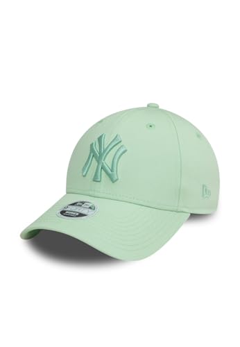 New Era Baseball Cap Women's League Essential 9Forty New York Yankees Pastel Mint Green