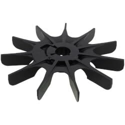 9" Plastic External Cooling Fan Blade, 213-215T, 1.155" Bore