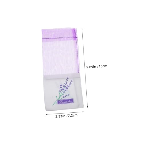 Bolsitas de tela con cordón aroma lavanda 5 pcs miniatura 2