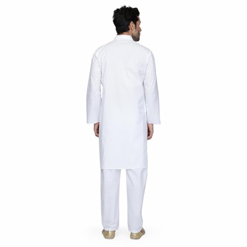 Kurta Pyjama ropa tradicional india conjunto Royal Kurta algodón hombre 5