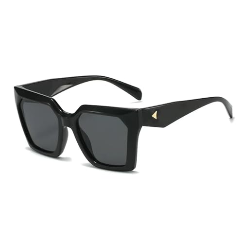Lunettes de soleil de luxe femmes monture dégradée colorée