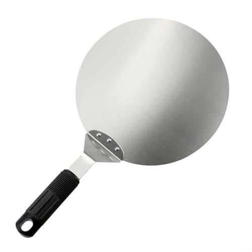 Levanta pizzas de manera eficiente con nuestra cáscara de acero inoxidable con un diseño ergonómico de mango (12 pulgadas)