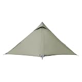 「Shelta Pod×TENPLAY」「2.0アップグレード」登山テントトレッキング キャンプ ソロテント ワンポールテント 1人用 20Dナイロン超軽量0.94kgコンパクト 4シーズン 防水 通気 耐水圧5000mm 前室付き ピラミッド式 設営簡単 アウトドア 登山 ツーリング バックパッキング ハイキング 釣り （グリーン）