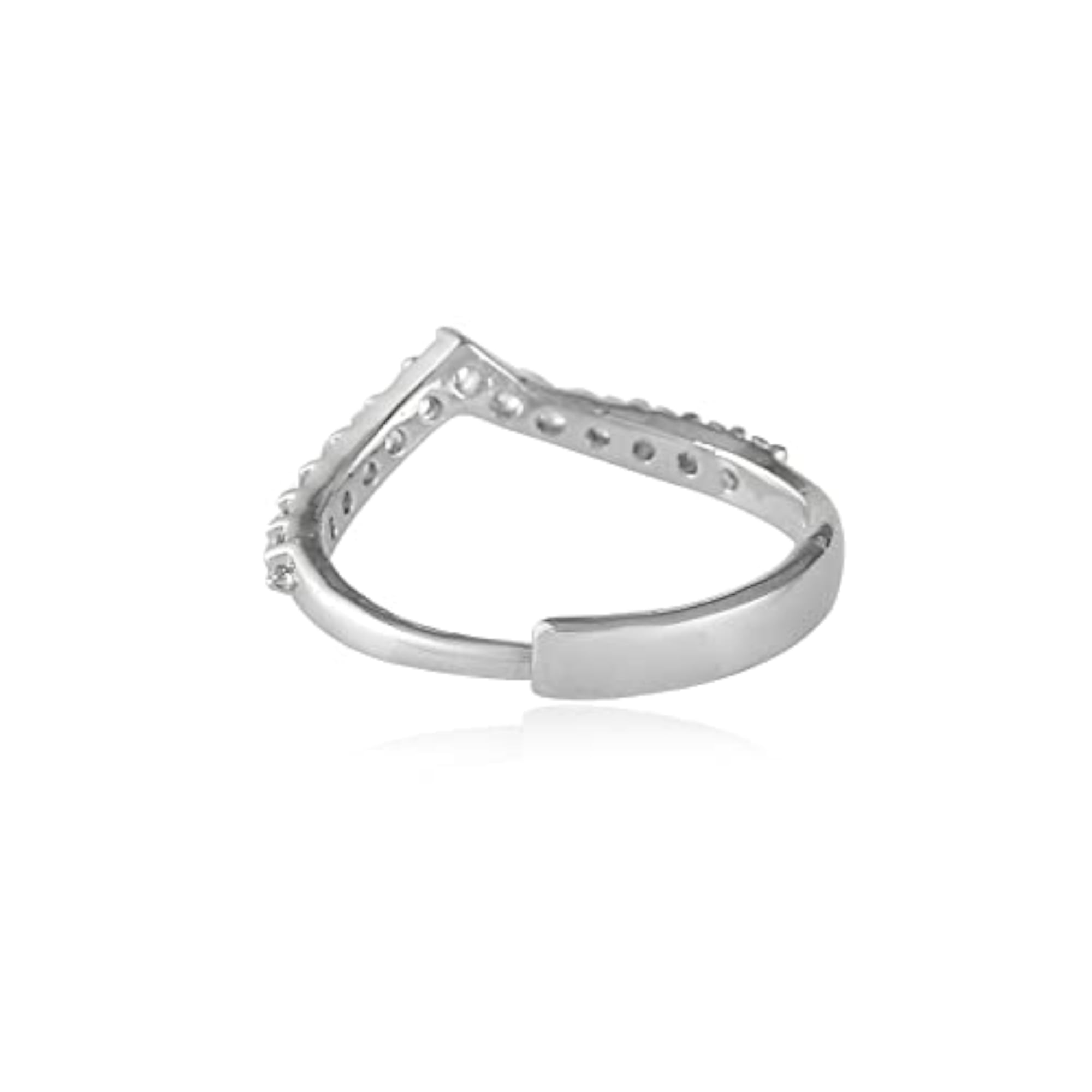 Women's Pure 925 Silver Adjustable Ring