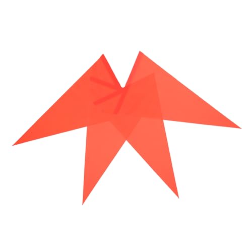 BESPORTBLE 4pcs Reflective Safety Flags for Bikes High Visibility Cycling Accessories Pvc Traffic Flags Stick Safety Third Bike