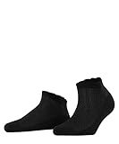 Burlington Damen Sneakersocken Montrose W Sn Baumwolle kurz gemustert 1 Paar, Schwarz Black 3000, 36-41