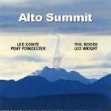 PHIL WOODS LEO WRIGHT PONY POINDEXTER LEE KONIT - Alto Summit - CD