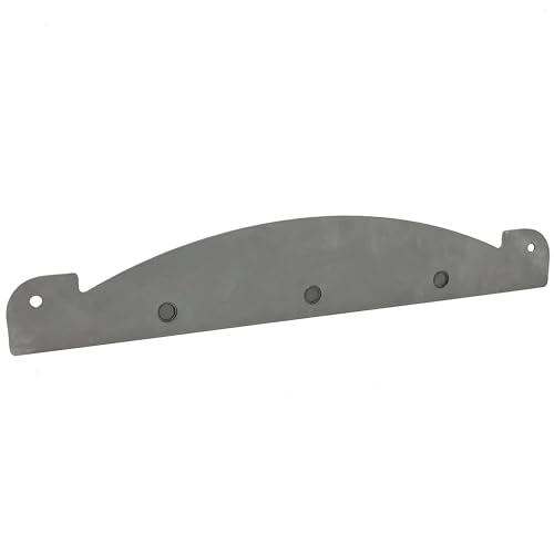 Heavy-Duty Steel Heat Diffuser Plate - Heat Deflector Mod for Pit Boss: Magnetic Thermal Deflector for Enhanced Precision Temperatures and Reduced Pellet Dust