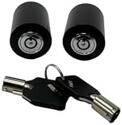 2 Pack Keyed Alike Aluminum Fish Finder Lock, Fishing Graph Lock for Securing Fishing Unit to Gimbal Mount
