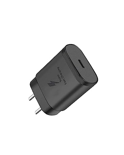 45W Superfast PD Charger For Infinix Note 30 VIP 45 W Original USB Type C Charger PD Technology Fast Mobile Wall Charging Adapter with 3.0 Power Delivery | 45W BoostedSpeed Type-C Port Charger Adapter, Fast Charger | 45W USB-C Charger, Super Fast Charger Type C for Galaxy S22 Ultra/S22+/S22/S21 Ultra/S21 Plus 5G/Note 20 Ultra/S20/S20 Ultra/Note 20- 45WATT, BLACK, X:H1|