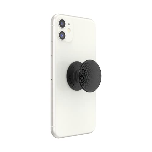 ​​​​PopSockets Phone Grip with Expanding Kickstand, Adhesive Grip - Lace Noir