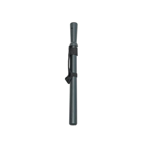 Image of Plastic Lightweight Durable Stick with Textured Grip for Security Guards, Animal Deterrent, Theatrical Prop | Black Colour 54 Cm