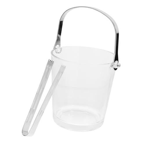 Opiniones y reviews de Juegos de cubitera y pinzas disponible en línea para comprar. 41 HOLIDYOYO Juego De Cubitera De Vidrio y Acero Inoxidable Resistente, Balde Para Hielo Portátil Con Pinzas, Capacidad Compacta Para Bebidas Frías, Adecuado Para Fiestas, Bares y...